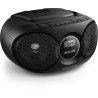 Radio CD Philips AZ215B/12/ 3W/ a Pilas/ Negra | APLIUM