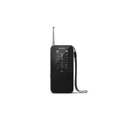Radio Portátil Philips TAR1509/ a Pilas/ Negra | APLIUM