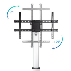 Soporte de Suelo Inclinable/ Ajustable con Ruedas TooQ FS188 | APLIUM