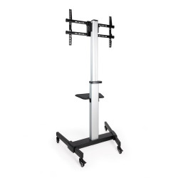 Soporte de Suelo Inclinable/ Ajustable con Ruedas TooQ FS188 | APLIUM