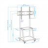 Soporte de Pie TooQ FS20100M-B para TV de 37-100"/ hasta 150 | APLIUM