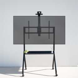 Soporte de Suelo con Ruedas TooQ FS20208M-B para TV de 55-10 | APLIUM