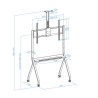 Soporte de Suelo con Ruedas TooQ FS20208M-B para TV de 55-10 | APLIUM