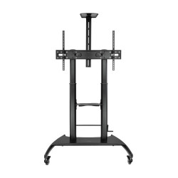 Soporte de Suelo con Ruedas Inclinable/ Nivelable TooQ FS204 | APLIUM