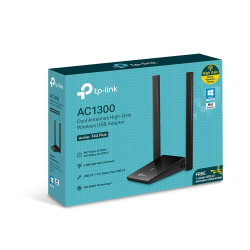Adaptador USB - WiFi TP-Link Archer T4U Plus/ 1300Mbps | APLIUM