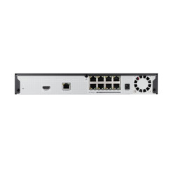 Hanwha Grabador IP 8 Canales 8MP Hasta 1HDD 80MBPS | APLIUM
