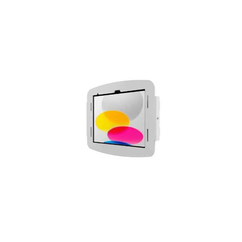 iPad 10TH-11TH (A16) Gen Space Enclosure Wall Mount - White | APLIUM