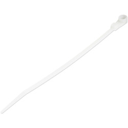 6" Cable Ties w/Mounting Hole 100 Pack