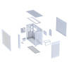 ASUS PRIME AP303 TG White Blanco | APLIUM