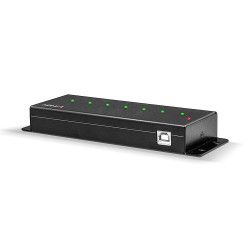 Lindy 42794 hub de interfaz USB 2.0 Type-B 480 Mbit/s Negro | APLIUM