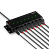 Lindy 42794 hub de interfaz USB 2.0 Type-B 480 Mbit/s Negro | APLIUM
