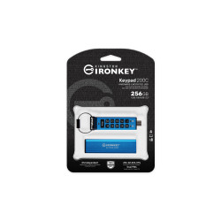 256GB Usb-c Ironkey Keypad 200C Fips 140-3 Lvl 3(PENDING)AES | APLIUM