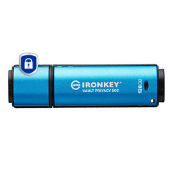 128GB Usb-c Ironkey Vault P 50C AES-256 Encrypted Fips 197 | APLIUM