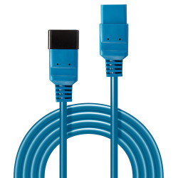 Lindy 30121 cable de transmisión Azul 2 m C19 acoplador C20 | APLIUM