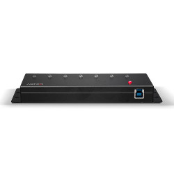 Lindy 43128 hub de interfaz 5000 Mbit/s Negro | APLIUM
