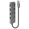 4 Port USB 3.0 Hub with | APLIUM