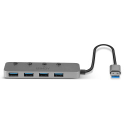 4 Port USB 3.0 Hub with | APLIUM