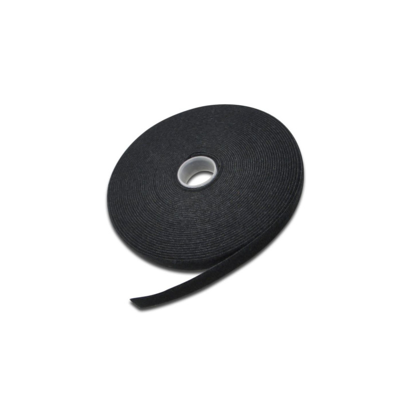 Velcro Tape 15mm, 10m, Black
