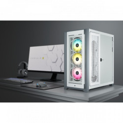 Corsair iCUE 5000X RGB Midi Tower Blanco | APLIUM