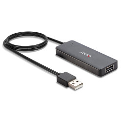 4 x USB 2.0, 480 MBit Black | APLIUM