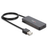 4 x USB 2.0, 480 MBit Black | APLIUM