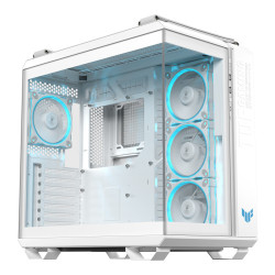 ASUS TUF GAMING GT502 Horizon TG ARGB White Midi Tower Blanc | APLIUM