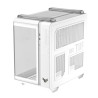 ASUS TUF GAMING GT502 Horizon TG ARGB White Midi Tower Blanc | APLIUM