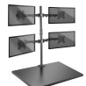 Lindy 40659 - Quad Display Bracket W/ Pole | APLIUM