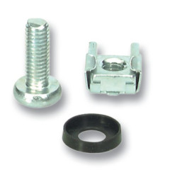 Set of Cage Nuts 20 x M6