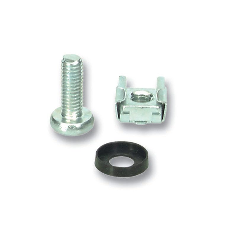 Set of Cage Nuts 20 x M6