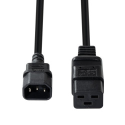 Lindy 30492 cable de transmisión Negro 3 m IEC C14 IEC C19 | APLIUM