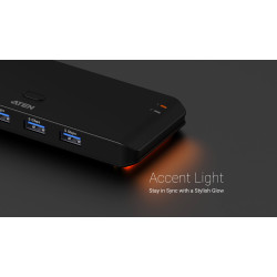 Aten US5324-AT 2x4 USB 3.2 Gen 1 Sharing Conmutador | APLIUM