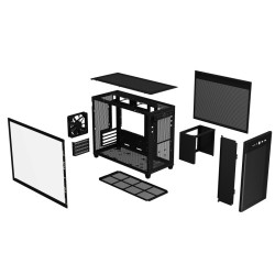 ASUS AP201 PRIME CASE TG Mini Tower Negro | APLIUM