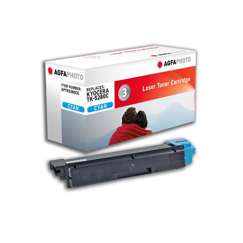 TONER CYAN, RPL. TK-5280C