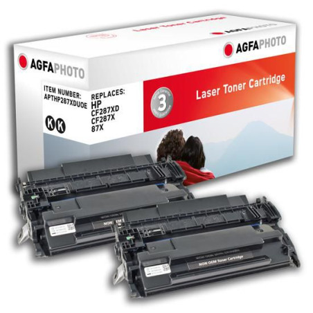 TONER 2x BLACK, RPL. CF287XD