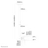Neomounts FPMA-C050SILVER - Ceiling Mount 10-30IN TILT/SWIV | APLIUM