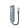 Lindy 43422 hub de interfaz USB 3.2 Gen 2 (3.1 Gen 2) Type-C | APLIUM