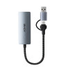 Lindy 43415 hub de interfaz USB 3.2 Gen 2 (3.1 Gen 2) Type-C | APLIUM