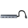 Lindy 43414 hub de interfaz USB 3.2 Gen 2 (3.1 Gen 2) Type-C | APLIUM
