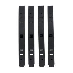 3.5 In HDD Toolless Install Kit Black Plastic 2 Pcs F LEFT+R | APLIUM