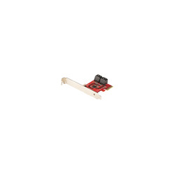 SATA PCIe Card 4 Ports 6Gbps Non-RAID