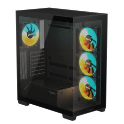 GIGABYTE C500 PANORAMIC STEALTH Midi Tower Negro | APLIUM