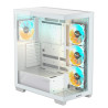 GIGABYTE C500 PANORAMIC STEALTH Midi Tower Blanco | APLIUM