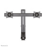 Desk Mount Dual 19-27IN Black CLAMP/GROMMET 75X75TO100X100 | APLIUM