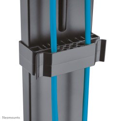 Desk Mount Dual 19-27IN Black CLAMP/GROMMET 75X75TO100X100 | APLIUM