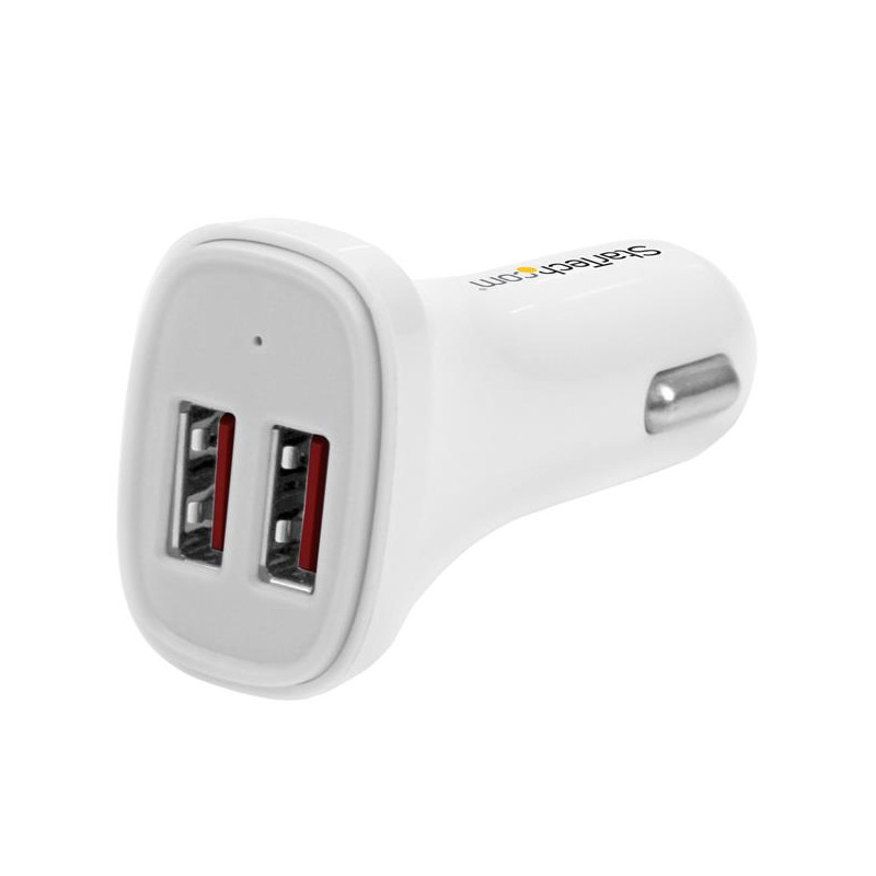 Dual Port USB Car Charger - 24W/4.8A