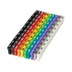 Numbered Cable Marker Clips | APLIUM