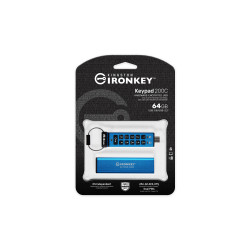 64GB Usb-c Ironkey Keypad 200C Fips 140-3 Lvl 3(PENDING)AES- | APLIUM