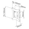 Techly ICA-LCD-900 - 76.2 Cm (30") Black | APLIUM
