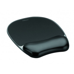 Alfombrilla Con Reposamuñecas Raton Gel Negro Fellowes 91121 | APLIUM